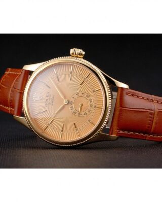 Superclone Rolex Cellini Gold Dial REP016789 Design Element