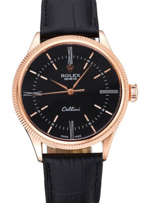 Superclone Rolex Cellini Black Dial 622656