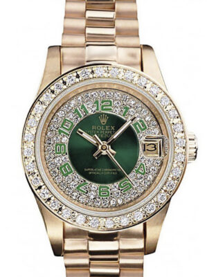 Replica Rolex Datejust Green Dial RL39