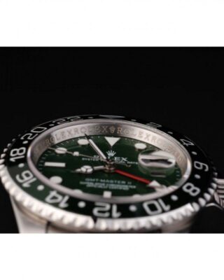 Superclone Rolex GMT-Master II Green Dial SRL48 Profile Shot