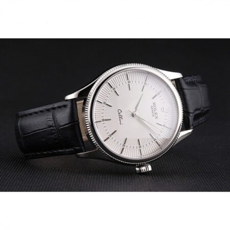 Superclone Rolex Cellini 38mm White Dial REP016805 5