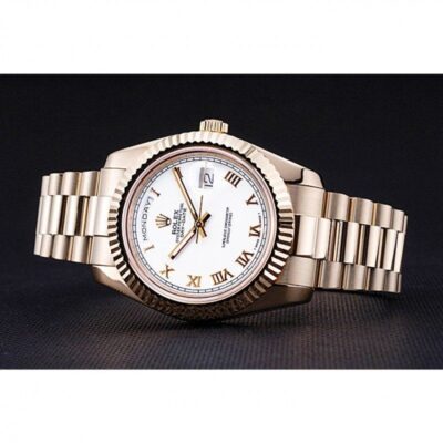 Replica Rolex Day-Date White Dial 622546 Design Element