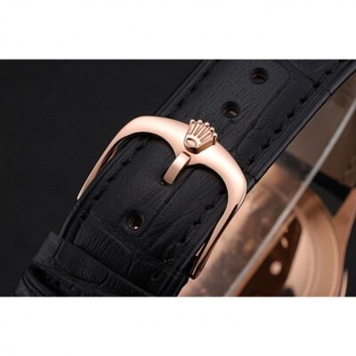 Superclone Rolex Cellini Black Dial 622656 Profile Shot