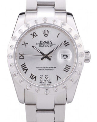 Fake Rolex Datejust 36mm Silver Dial 7468