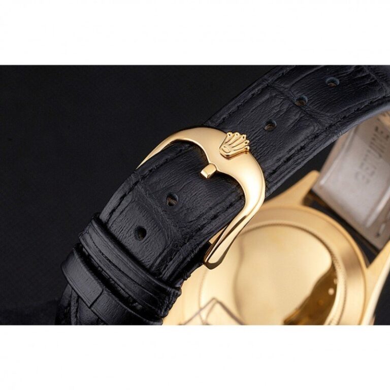 Superclone Rolex Cellini Black Dial REP016807 Profile Shot