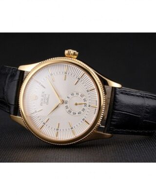 Superclone Rolex Cellini White Dial REP016810 Close-Up Focus