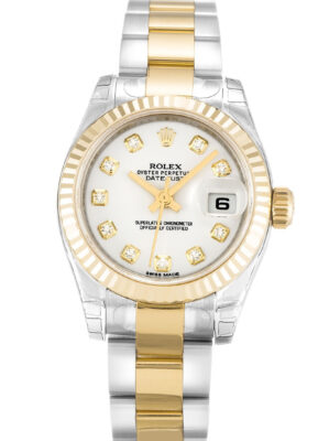 Replica Rolex Lady-Datejust White Dial 179173