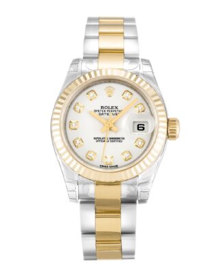 Rolex Lady-Datejust 26mm White Dial 179173 2