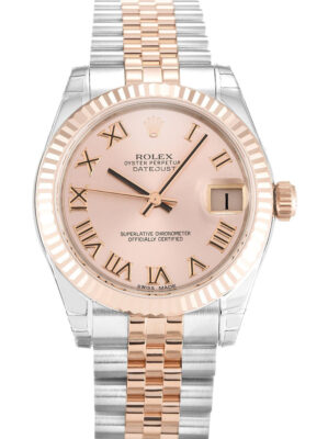 Replica Rolex Datejust Mid-Size Pink Dial 178271