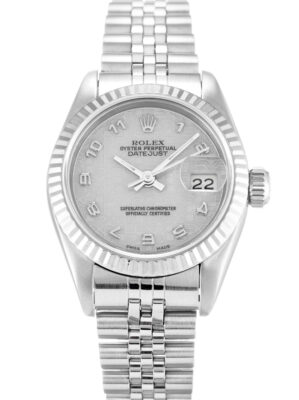 Replica Rolex Lady-Datejust Silver Dial 69174