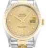 Rolex Datejust 36mm Champagne Dial 16233