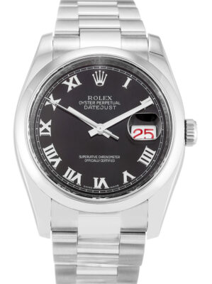 Replica Rolex Datejust Black Dial 116200
