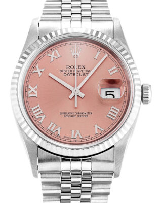 Fake Rolex Datejust 36mm Pink Dial 16234