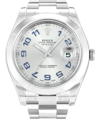 Fake Rolex Datejust II 41mm Silver Dial 116300
