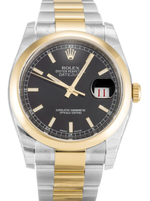 Replica Rolex Datejust Black Dial 116203