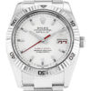 Rolex Datejust Turn-O-Graph 36mm White Dial 116264