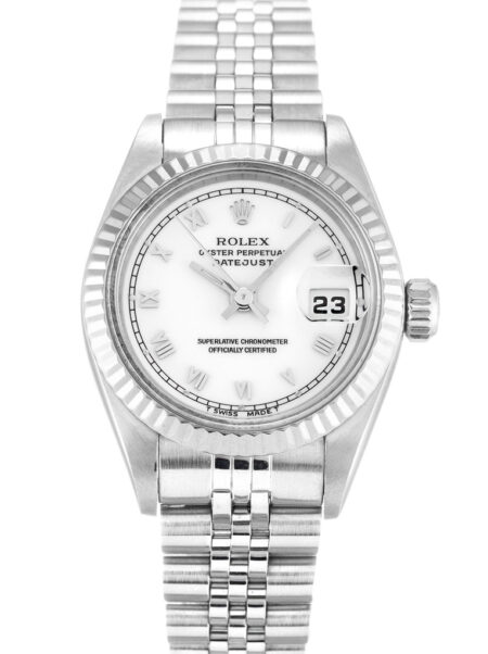 Fake Rolex Lady-Datejust 26mm White Dial 69174