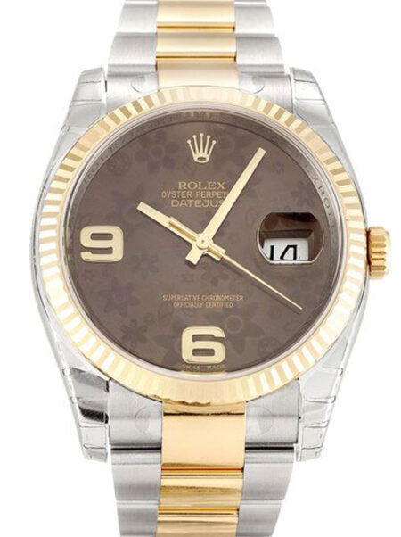 Fake Rolex Datejust 36mm Floral Dial 116233