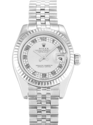 Replica Rolex Lady-Datejust Silver Dial 179174