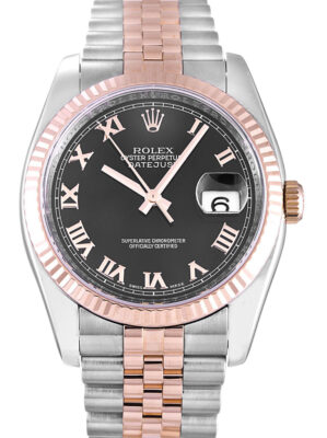 Replica Rolex Datejust Black Dial 116231