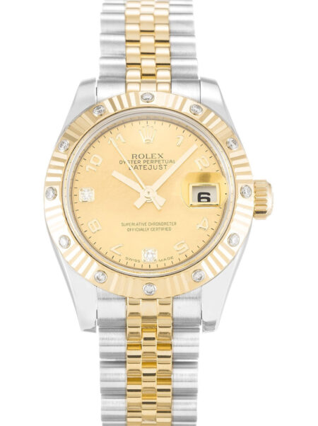 Fake Rolex Lady-Datejust 26mm Champagne Dial 179313