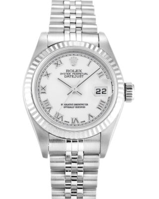 Fake Rolex Lady-Datejust 25mm White Dial 79174
