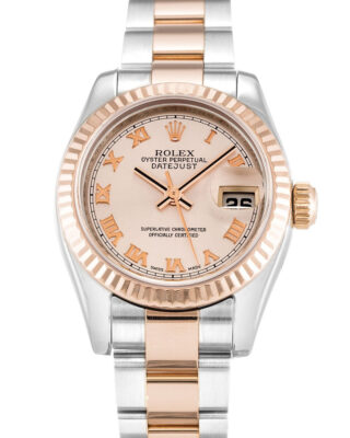 Fake Rolex Lady-Datejust 26mm Rose Dial 179171