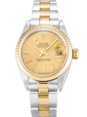 Replica Rolex Lady-Datejust Champagne Dial 69173