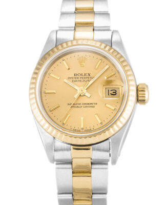 Fake Rolex Lady-Datejust 26mm Champagne Dial 69173