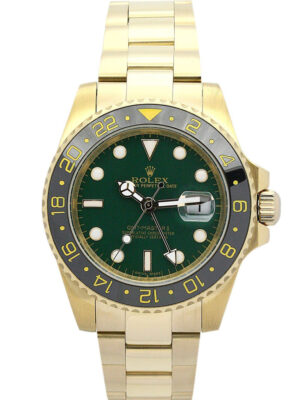 Replica Rolex GMT-Master II Green Dial 116718LN
