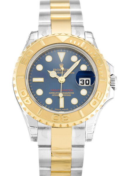 Fake Rolex Yacht-Master 35mm Blue Dial 169623