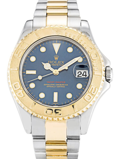 Fake Rolex Yacht-Master 35mm Blue Dial 168623