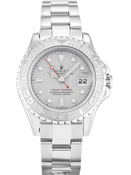 Fake Rolex Yacht-Master 35mm Silver Dial 169622