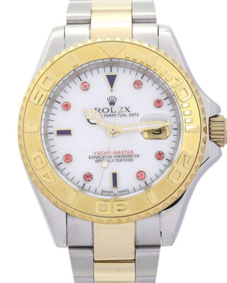 Fake Rolex Yacht-Master 40mm White Dial 16623
