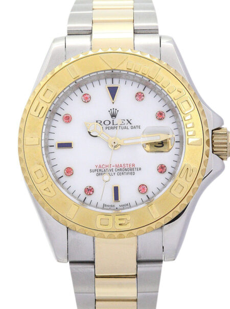 Fake Rolex Yacht-Master 40mm White Dial 16623