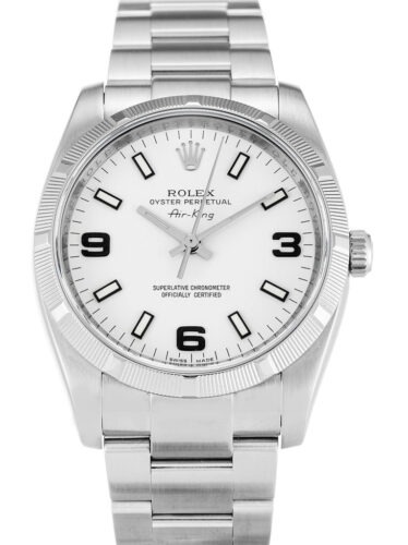 Air-King White Dial 114210