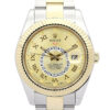 Rolex Sky-Dweller 42mm Gold Dial 326938-2