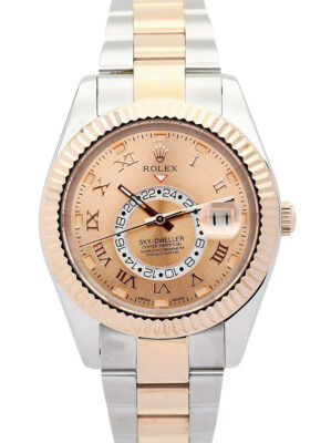 Replica Rolex Sky-Dweller Champagne Dial 326938-3