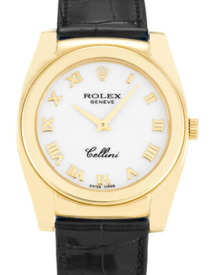 Fake Rolex Cellini 32mm White Dial 5320
