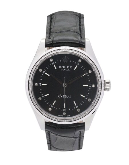 Rolex Cellini 39.5mm Black Dial 5310 5