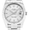 Rolex Oyster Perpetual Date 34mm Silver Dial 115210