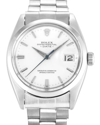 Fake Rolex Oyster Perpetual Date 36mm Silver Dial 1500