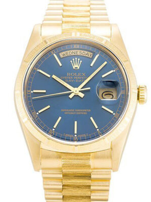 Replica Rolex Day-Date Blue Dial 18248