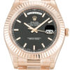 Rolex Day-Date II 41mm Black Dial 218235-2