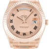 Rolex Day-Date II 41mm Rose Dial 218235