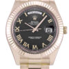 Rolex Day-Date II 41mm Black Dial 218235