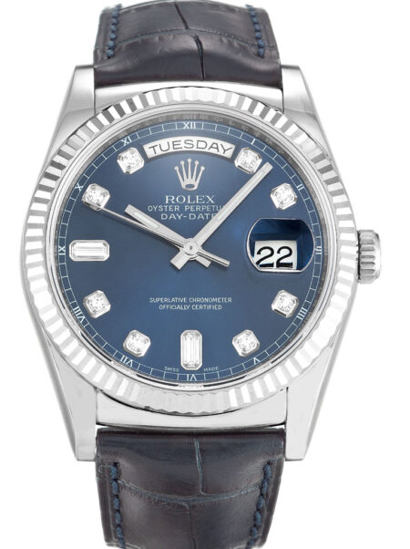 Fake Rolex Day-Date 36mm Blue Dial 118139