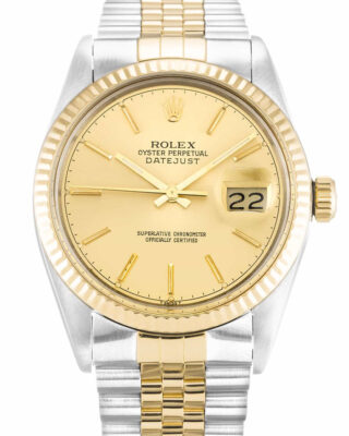 Fake Rolex Datejust 36mm Champagne Dial 16013