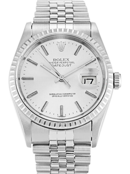 Fake Rolex Datejust 36mm Silver Dial 16220