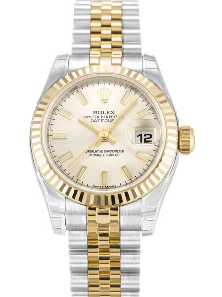 Fake Rolex Lady-Datejust 26mm Silver Dial 179173-2